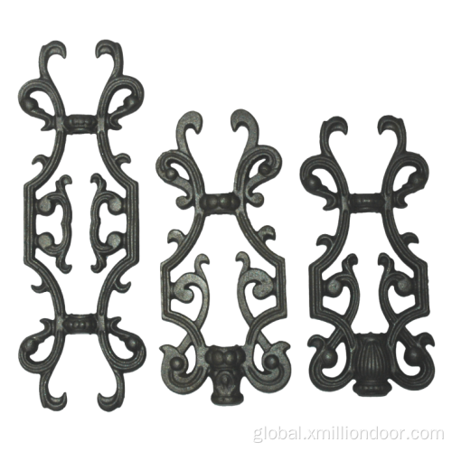 Wrought Iron Components for Fence Gate Decorative Wrought Iron Components Factory